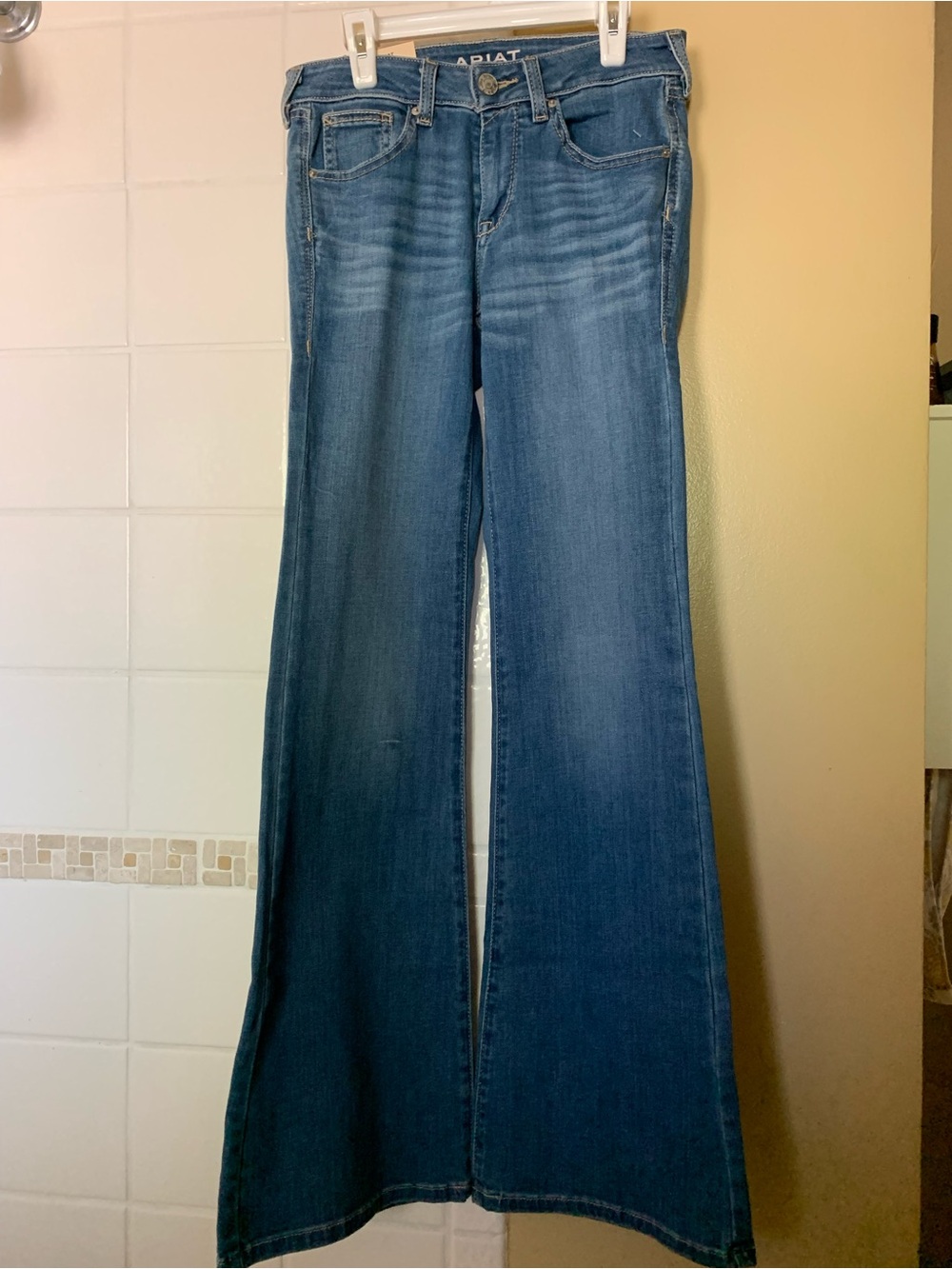 Ariat Blue Flare Wide Leg Jeans